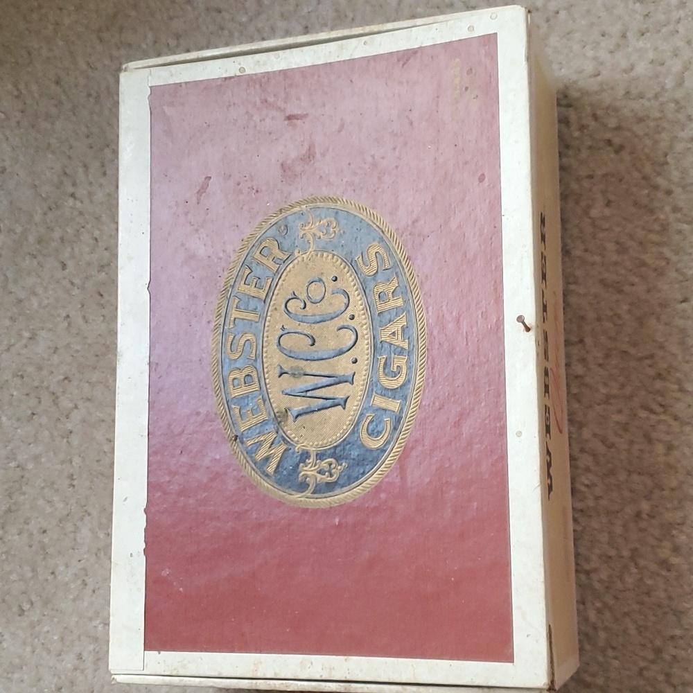 Webster Cigar Box